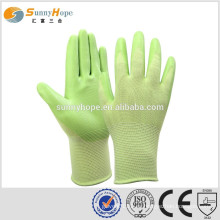 Goma sunnyhope Guantes de trabajo al por mayor con recubrimiento de nitrilo